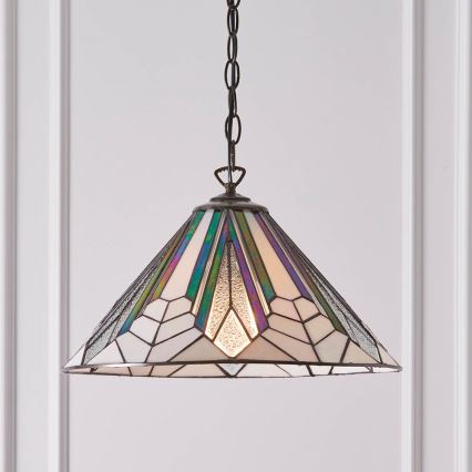 Endon 63937 - Ljuskrona på kedja ASTORIA 1xE27/60W/230V diameter 40 cm