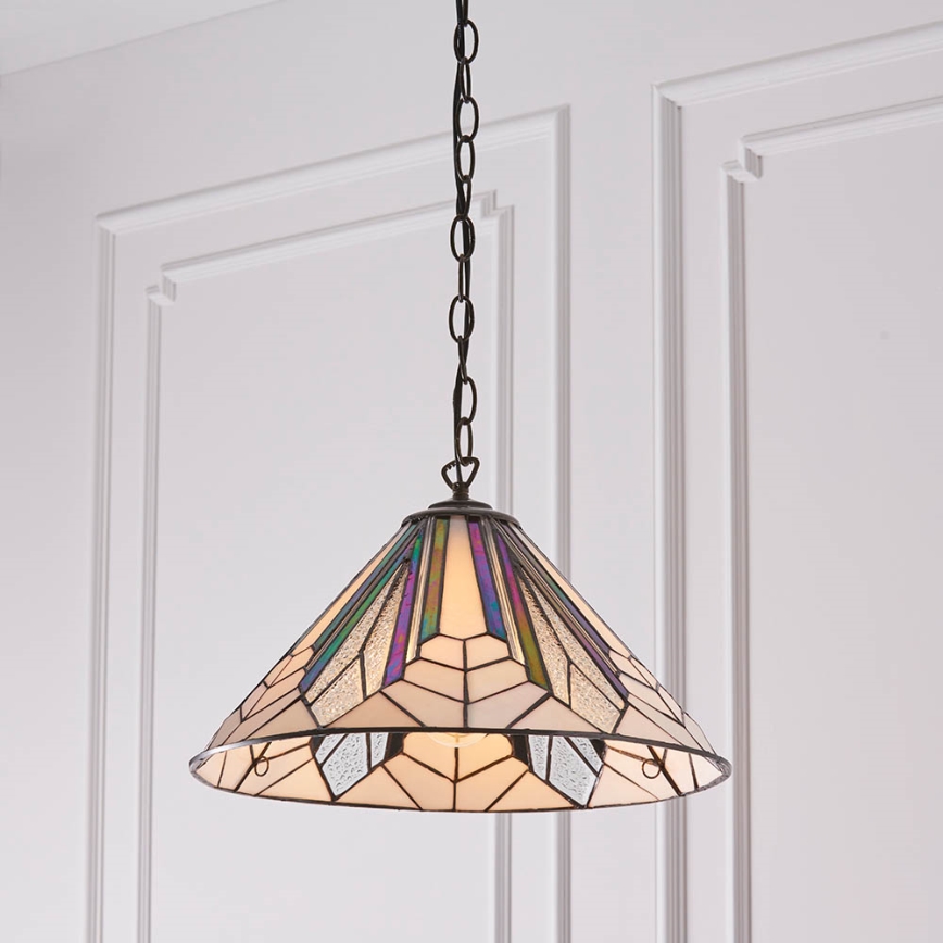 Endon 63937 - Ljuskrona på kedja ASTORIA 1xE27/60W/230V diameter 40 cm