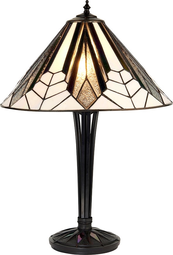 Endon 63939 - Bordslampa ASTORIA 1xE27/60W/230V Ø 40 cm
