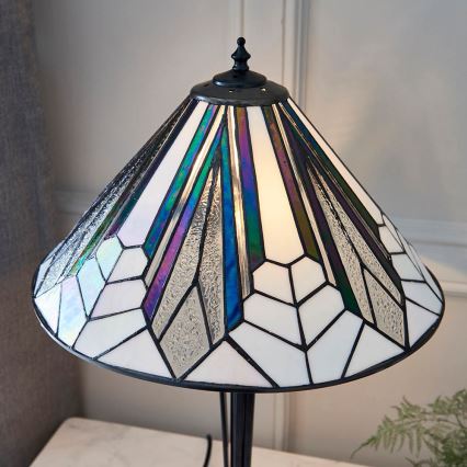 Endon 63939 - Bordslampa ASTORIA 1xE27/60W/230V Ø 40 cm