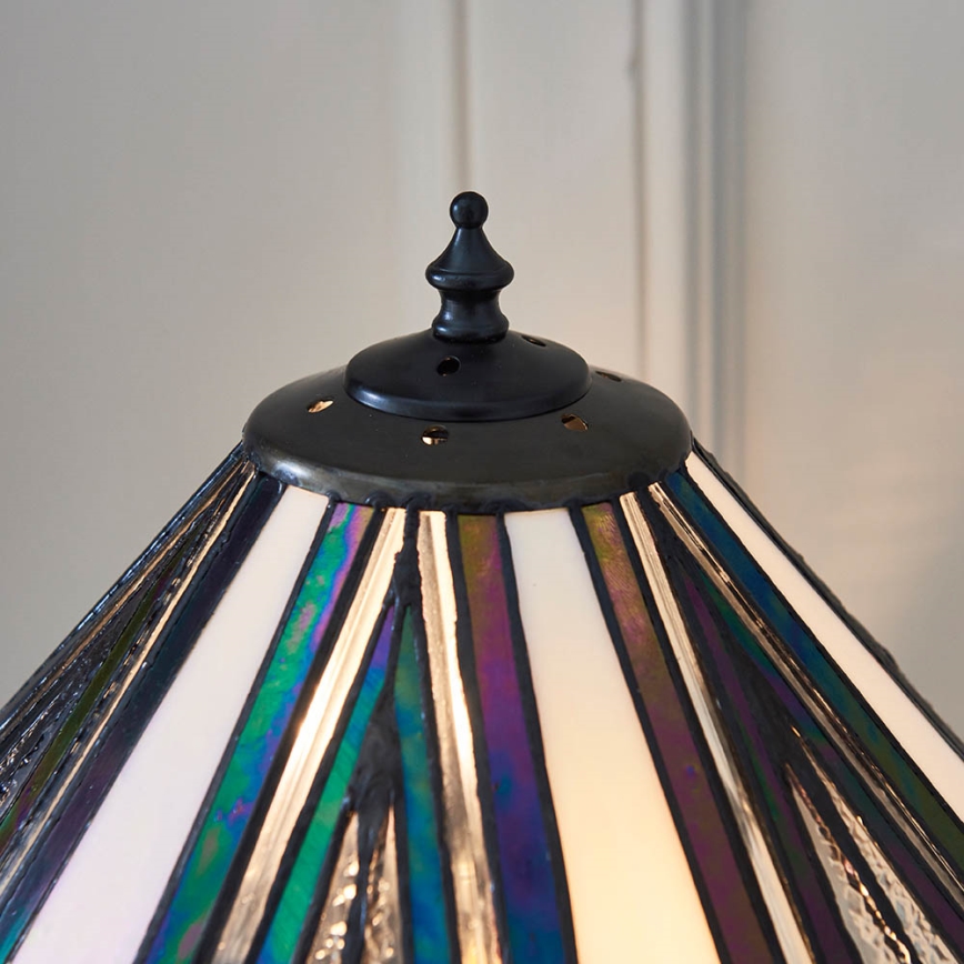 Endon 63939 - Bordslampa ASTORIA 1xE27/60W/230V Ø 40 cm