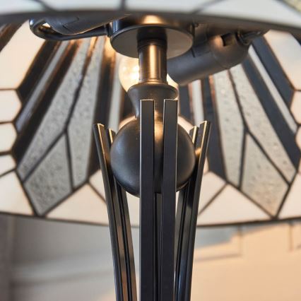 Endon 63939 - Bordslampa ASTORIA 1xE27/60W/230V Ø 40 cm