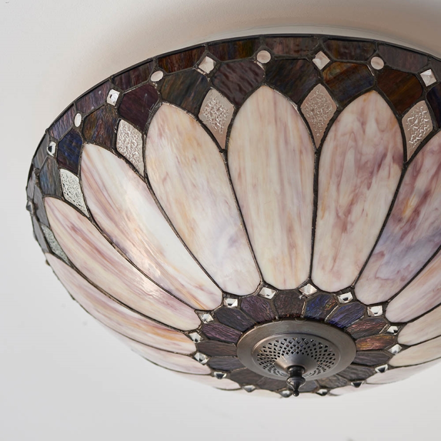 Endon 63973 - Taklampa BROOKLYN 2xE14/60W/230V diameter 50 cm