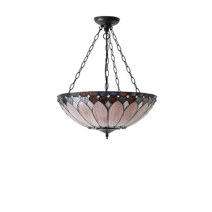 Endon 63976 - Hänglampa BROOKLYN 3xE27/60W/230V Ø 50 cm