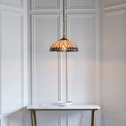 Endon 63977 - Ljuskrona på kedja BROOKLYN 1xE27/60W/230V diameter 40 cm