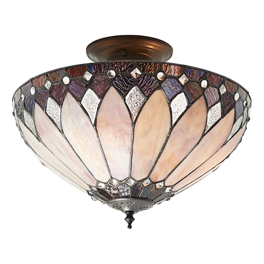 Endon 63978 - Ytmonterad ljuskrona BROOKLYN 3xE27/60W/230V diameter 40 cm