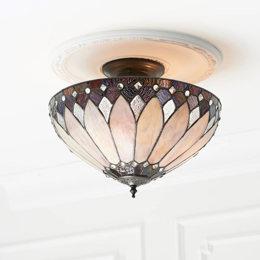 Endon 63978 - Ytmonterad ljuskrona BROOKLYN 3xE27/60W/230V diameter 40 cm