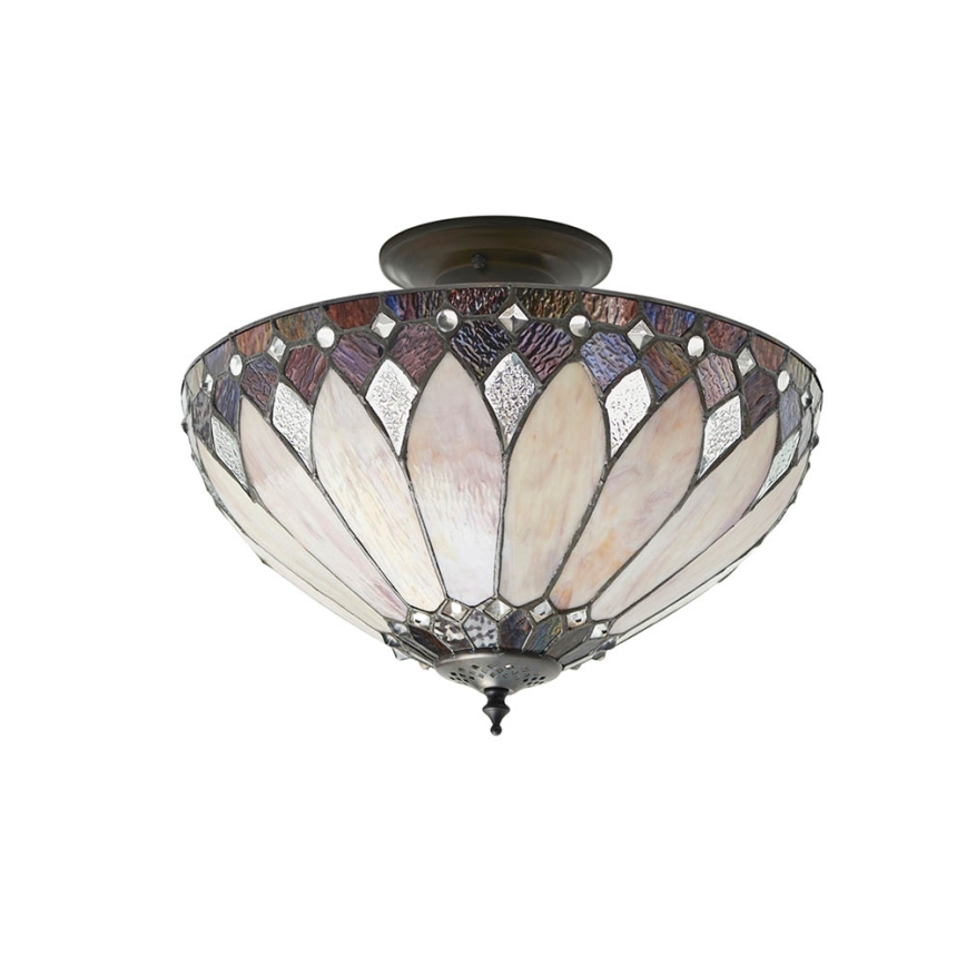 Endon 63978 - Ytmonterad ljuskrona BROOKLYN 3xE27/60W/230V diameter 40 cm