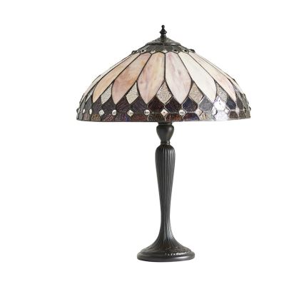 Endon 63982 - Bordslampa BROOKLYN 1xE27/60W/230V Ø 40 cm