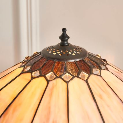 Endon 63982 - Bordslampa BROOKLYN 1xE27/60W/230V Ø 40 cm