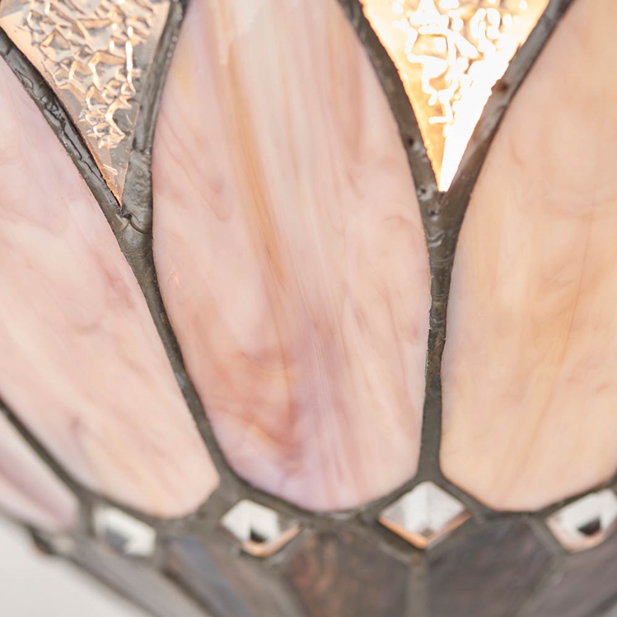 Endon 63983 - Vägglampa Tiffany BROOKLYN 1xE14/40W/230V