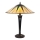 Endon 64045 - Bordslampa DARK STAR 2xE27/60W/230V diameter 49 cm