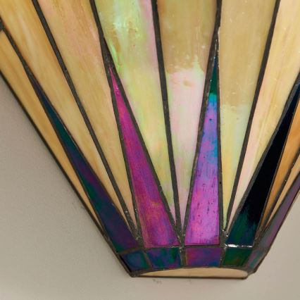 Endon 64046 - Vägglampa DARK STAR 1xE14/40W/230V