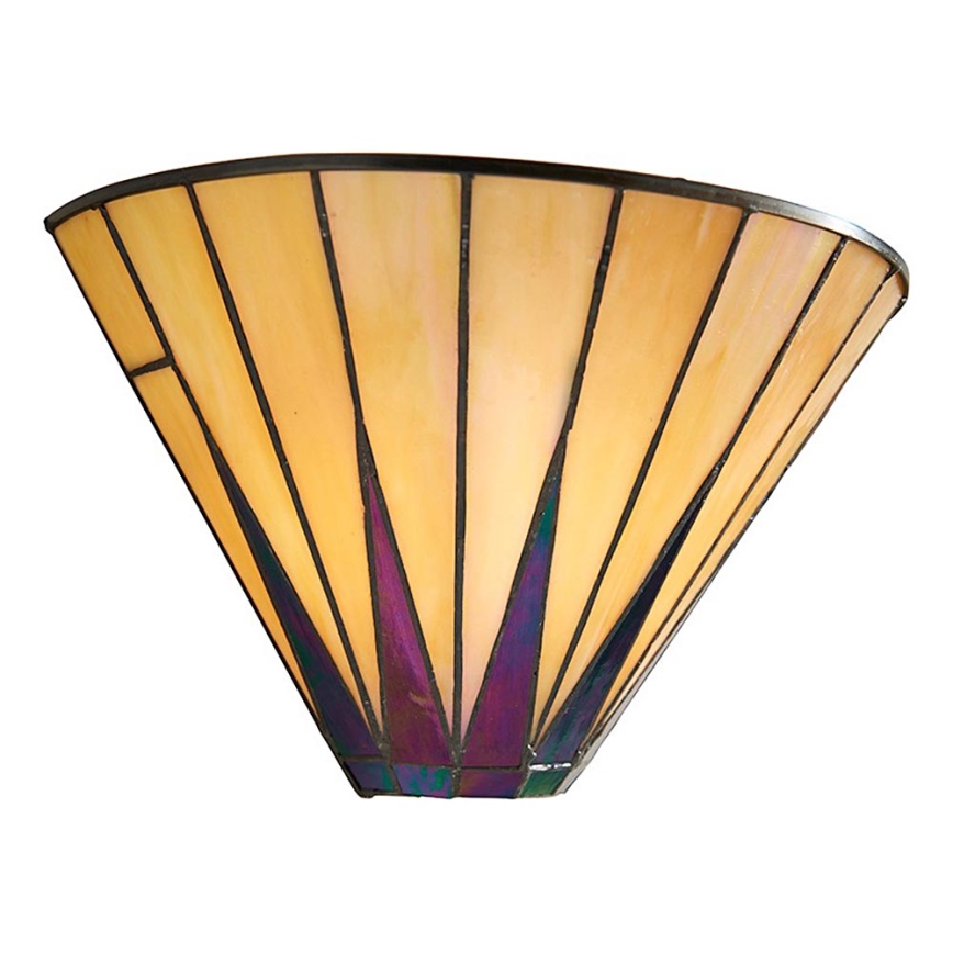 Endon 64046 - Vägglampa Tiffany DARK STAR 1xE14/40W/230V