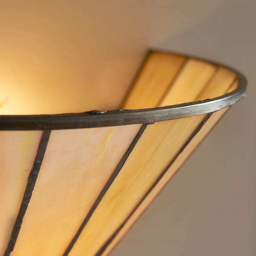 Endon 64046 - Vägglampa Tiffany DARK STAR 1xE14/40W/230V