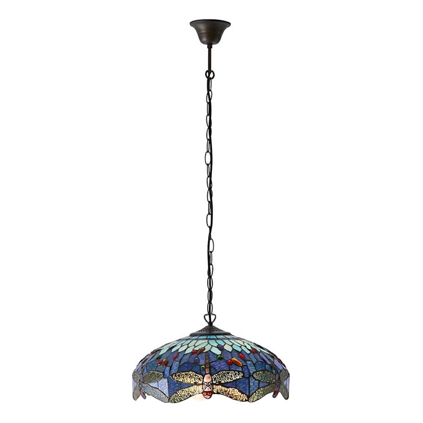 Endon 64080 - Ljuskrona med kedja DRAGONFLY, 3 x E27/60W/230V, Ø 41 cm