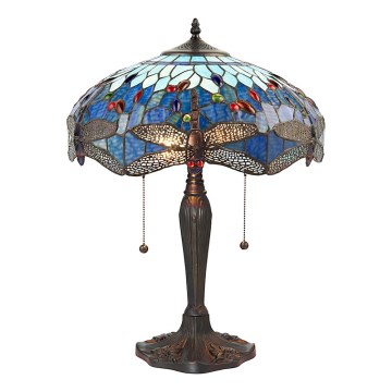 Endon 64089 - Bordslampa TROLLSLÄNDA 2xE27/60W/230V diameter 41 cm