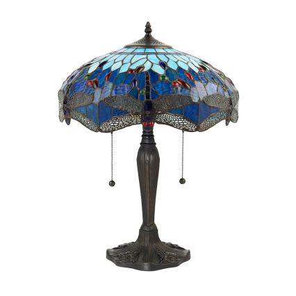 Endon 64089 - Bordslampa TROLLSLÄNDA 2xE27/60W/230V diameter 41 cm