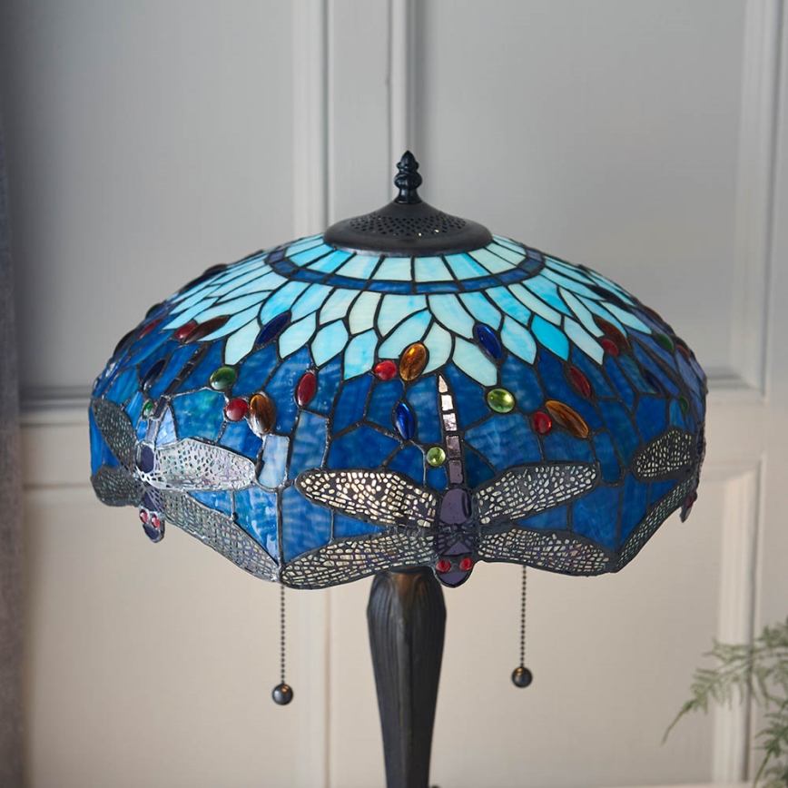 Endon 64089 - Bordslampa TROLLSLÄNDA 2xE27/60W/230V diameter 41 cm
