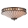 Endon 64145 - Taklampa FARGO 2xE27/60W/230V diameter 41,5 cm
