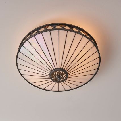 Endon 64145 - Taklampa FARGO 2xE27/60W/230V diameter 41,5 cm