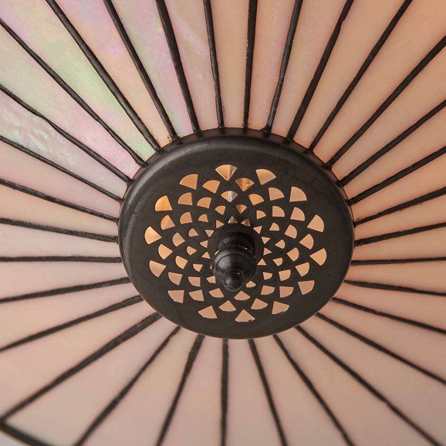 Endon 64145 - Taklampa Tiffany FARGO 2xE27/60W/230V Ø 41,5 cm