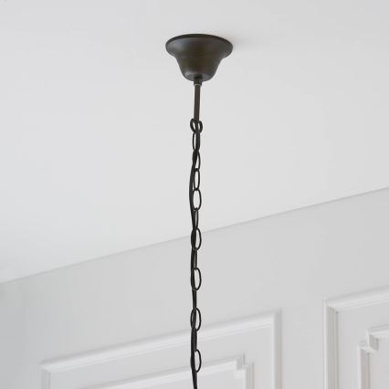 Endon 64147 - Ljuskrona på kedja FARGO 1xE27/60W/230V diameter 50 cm