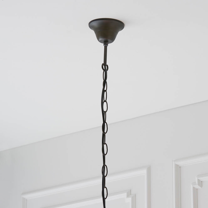 Endon 64147 - Ljuskrona på kedja FARGO 1xE27/60W/230V diameter 50 cm