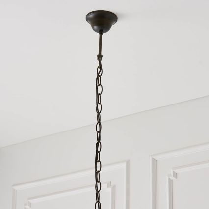 Endon 64162 - Ljuskrona på kedja HECTOR 1xE27/60W/230V diameter 40 cm