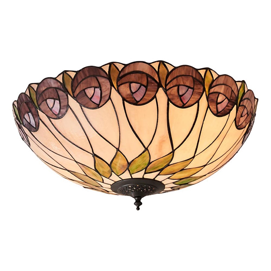 Endon 64173 - Taklampa HUTCHINSON 2xE27/60W/230V diameter 50 cm