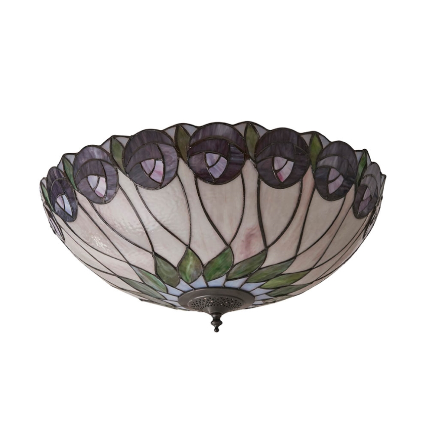 Endon 64173 - Taklampa HUTCHINSON 2xE27/60W/230V diameter 50 cm