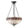Endon 64175 - Ljuskrona på kedja HUTCHINSON 3xE27/60W/230V diameter 40 cm