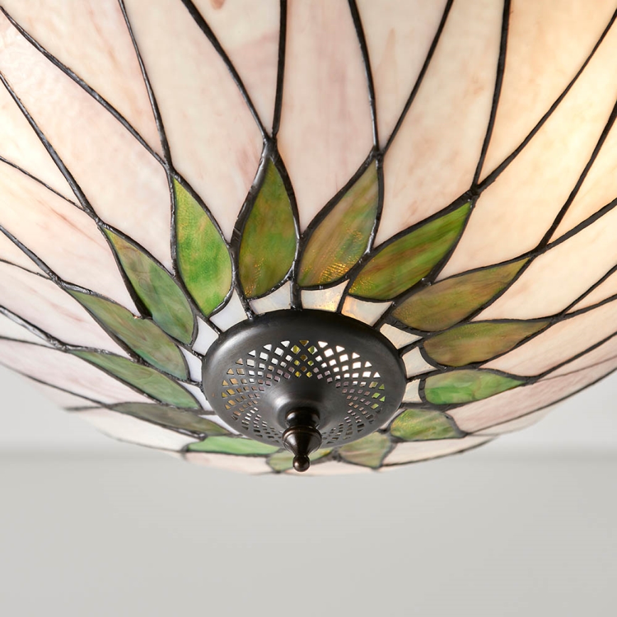 Endon 64175 - Ljuskrona på kedja HUTCHINSON 3xE27/60W/230V diameter 40 cm