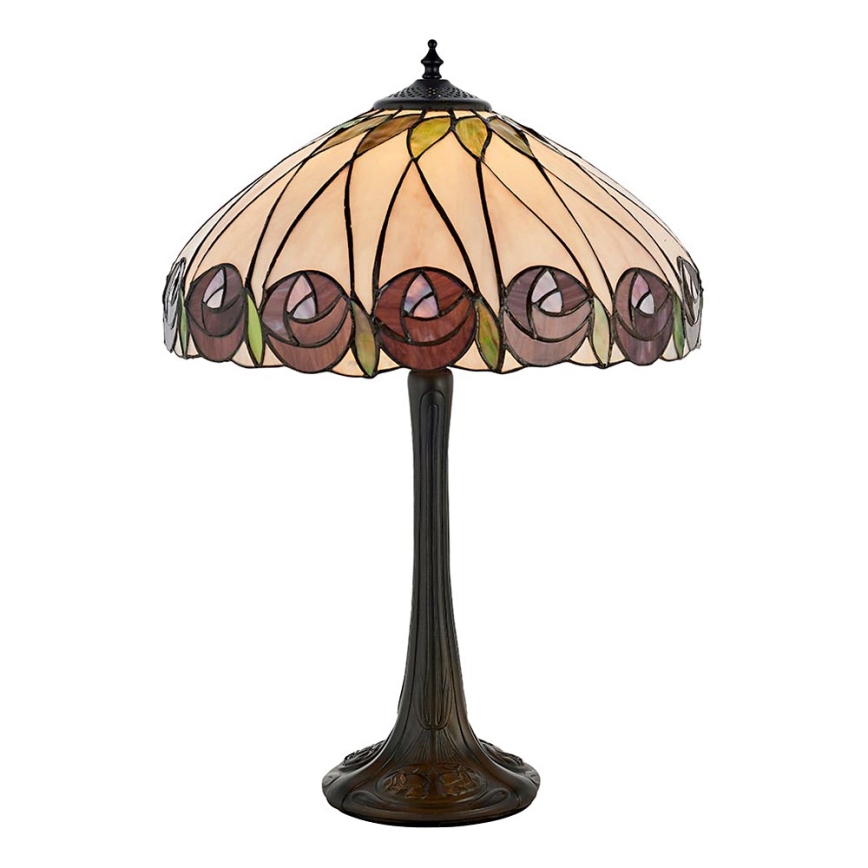Endon 64177 - Bordslampa HUTCHINSON 1xE27/60W/230V diameter 40 cm
