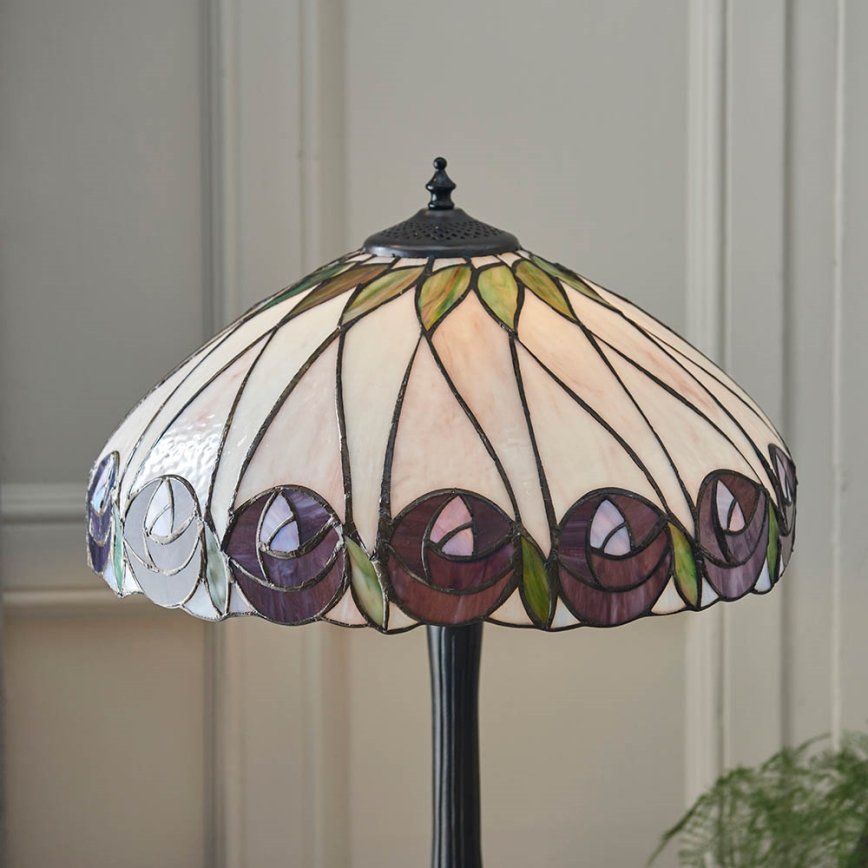 Endon 64177 - Bordslampa HUTCHINSON 1xE27/60W/230V diameter 40 cm