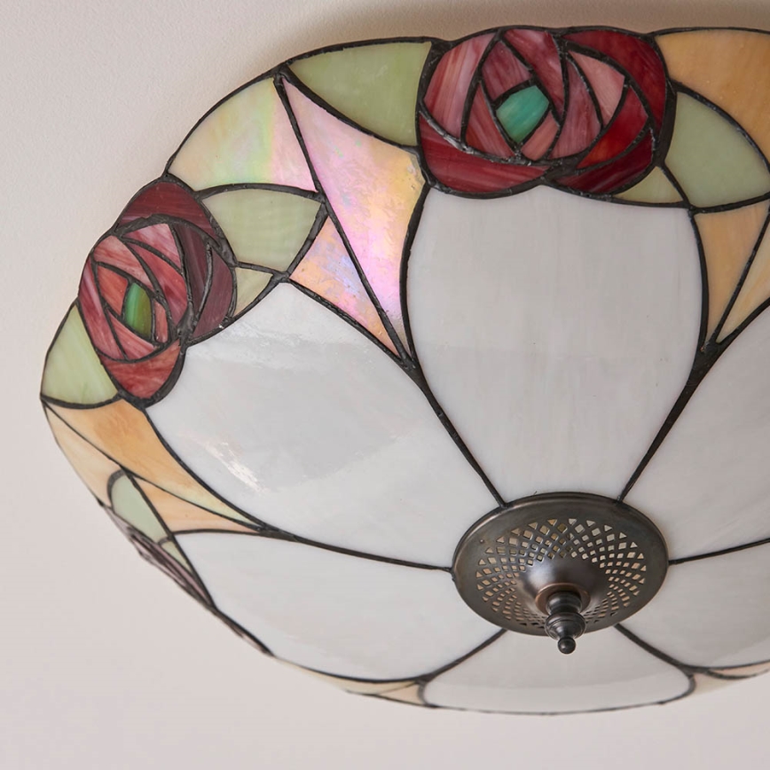 Endon 64182 - Taklampa INGRAM 2xE27/60W/230V diameter 45 cm