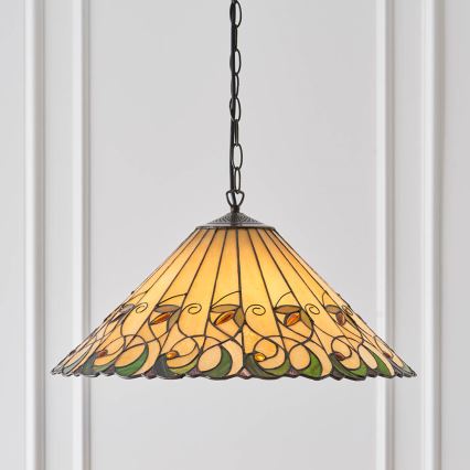 Endon 64194 - Ljuskrona på kedja JAMELIA 3xE27/60W/230V diameter 50 cm