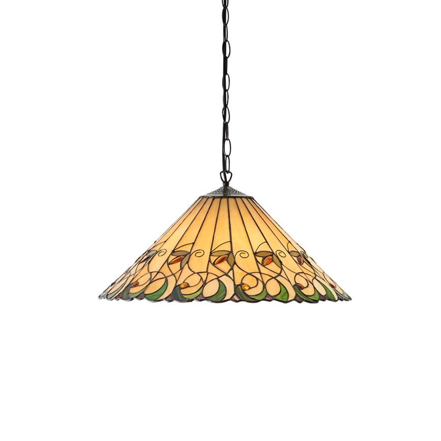 Endon 64194 - Ljuskrona på kedja JAMELIA 3xE27/60W/230V diameter 50 cm