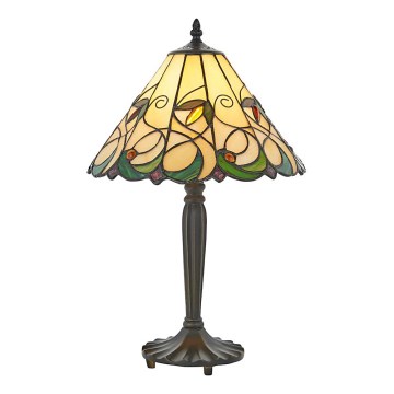 Endon 64195 - Bordslampa JAMELIA 1xE27/60W/230V Ø 31 cm