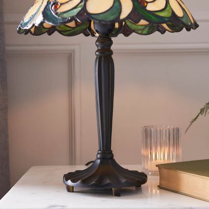 Endon 64195 - Bordslampa JAMELIA 1xE27/60W/230V Ø 31 cm