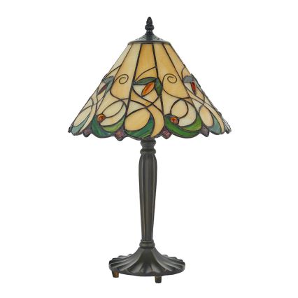 Endon 64195 - Bordslampa JAMELIA 1xE27/60W/230V Ø 31 cm