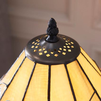 Endon 64195 - Bordslampa JAMELIA 1xE27/60W/230V Ø 31 cm