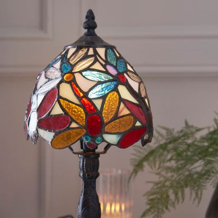 Endon 64246 - Bordslampa LORETTE 1xE14/40W/230V diameter 15 cm