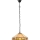 Endon 64285 - Taklampa med kedja Tiffany NEVADA 1xE27/60W/230V Ø 35 cm