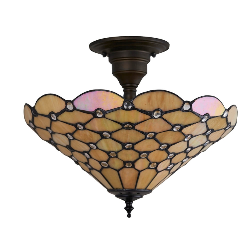 Endon 64300 - Ytmonterad ljuskrona PEARL 3xE27/60W/230V diameter 37 cm