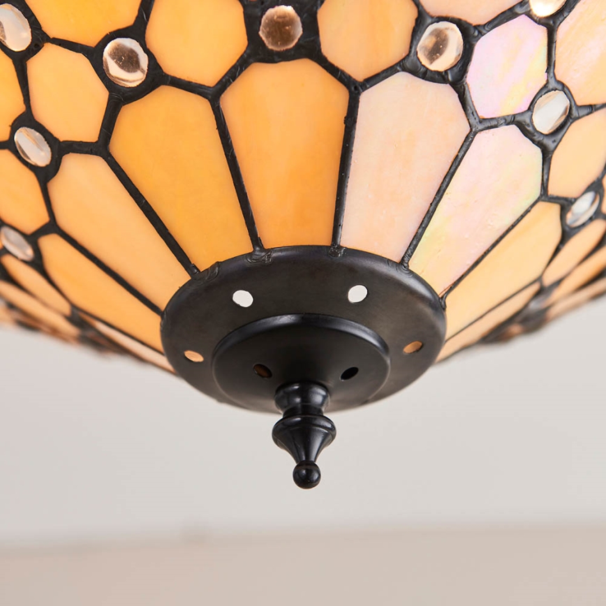 Endon 64300 - Ytmonterad ljuskrona PEARL 3xE27/60W/230V diameter 37 cm