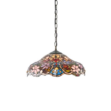Endon 64325 - Kronlampa med kedja SULLIVAN 1xE27/60W/230V Ø 40 cm