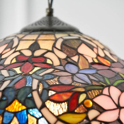 Endon 64325 - Kronlampa med kedja SULLIVAN 1xE27/60W/230V Ø 40 cm