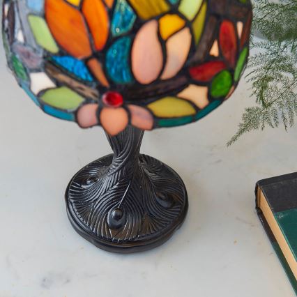 Endon 64331 - Bordslampa SYLVETTE 1xE14/40W/230V diameter 15 cm