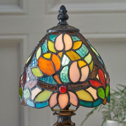 Endon 64331 - Bordslampa SYLVETTE 1xE14/40W/230V diameter 15 cm